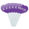 thumbnail image 1 of Kaylin Heart Love Cupcake Picks Toppers - Set of 6, 1 of 1
