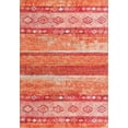 thumbnail image 2 of Unique Loom Timeless Collection Area Rug - Verona (5' x 8' Rectangle Rust Red/Ivory), 2 of 5