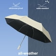 thumbnail image 3 of Toptie Automatic Travel Umbrella with UV Protection, Sun & Rain Windproof Umbrella, 3 of 5