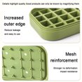 thumbnail image 4 of CASAFUN Ice Tray with Lid and Bin, 24x2-Ice Trays for Freezer, Ice Cube Mold, Ice Molds Spill-Resistant Removable Lid , Ice Cube Tray Mold for Whiskey Cocktail, Tea, Coffee, 4 of 9