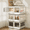 White, variant on Makeatree 3 Tier Large Storage Bins with Lid 148QT, 36.9 gal Plastic Stackable box Containers with Doors & Wheels, for Closet Organizers and Storage-Room Office Livingroom Dorm , Blue