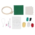 thumbnail image 4 of Kit de bordado de estrellas de Navidad, punzón de dibujo, Kit de Bordado de lana de colores para principiantes, manualidades para niños, regalos, 4 of 8