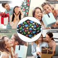thumbnail image 5 of Wearable Blanket,Colorful Cartoon Dinosaurs with ColorBlocks Pattern Hooded Wearable Flannel Blanket for Adults & Teens,Winter Poncho Shawl Wrap Cape Cozy Anti-Pill,50"x60", 5 of 5