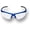 Blue, variant on Safe Handler Gray Sport Safety Glasses For Men/Women, Clear Lens, Anti-Scratch (Pack of 1)