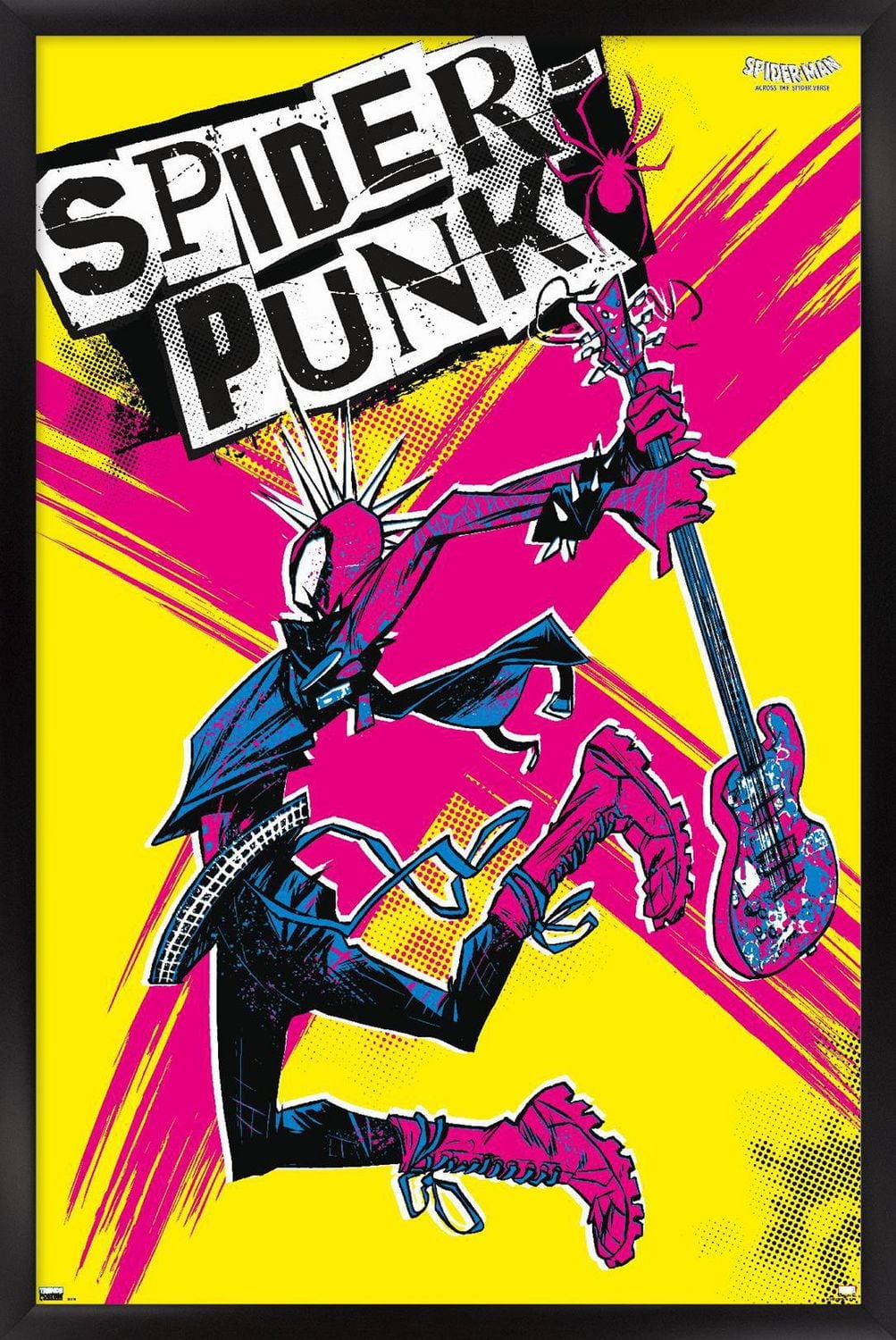 Marvel Spider-Man: Across The Spider-Verse - Spider-Punk Wall Poster, 22.375" x 34"