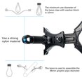 thumbnail image 4 of Toystoory Cinta de correr para gimnasio de 4,5-13,3 , soporte ajustable para tableta de bicicleta, soporte para bicicleta, accesorios de montaje Gimnasios en casa, 4 of 5