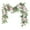 Green, variant on Artificial Light Pink Rose Garland - 7-Headed Floral Vine for Spring & Wedding Decor, Durable Faux Flower Garland for Table Runner, Centerpiece & Wall Decor, Romantic Home Accent, 69in, Pink