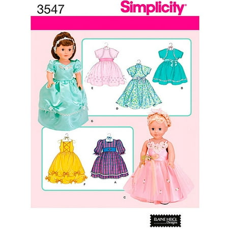 Simplicity Pattern 18" Doll Clothes