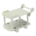 thumbnail image 2 of Almencla 1 :12 Scale Dollhouse Kitchen Serving Cart Dollhouse Decoration Lightweight Pretend Play Mini Bar Buffet Cart for Furnishings Green, 2 of 8