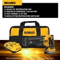 thumbnail image 2 of Sierra recíproca DEWALT 20V MAX XR inalámbrica DCS384WW1, 2 of 7