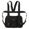 thumbnail image 2 of Hip Hop Streetwear Waist Bag Chest Bag Cross Shoulder Bag Chest Front Pack, 2 of 6