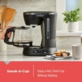 thumbnail image 3 of BLACK+DECKER Split Brew Cafetière programmable de 12 tasses, café glacé ou chaud,, 3 of 8