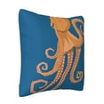 thumbnail image 2 of ZICANCN Sea Invertebrates Decorative Throw Pillow Covers, Bed Couch Sofa Decorative Knit Pillow Covers for Living Room Farmhouse 26"x26", 2 of 8
