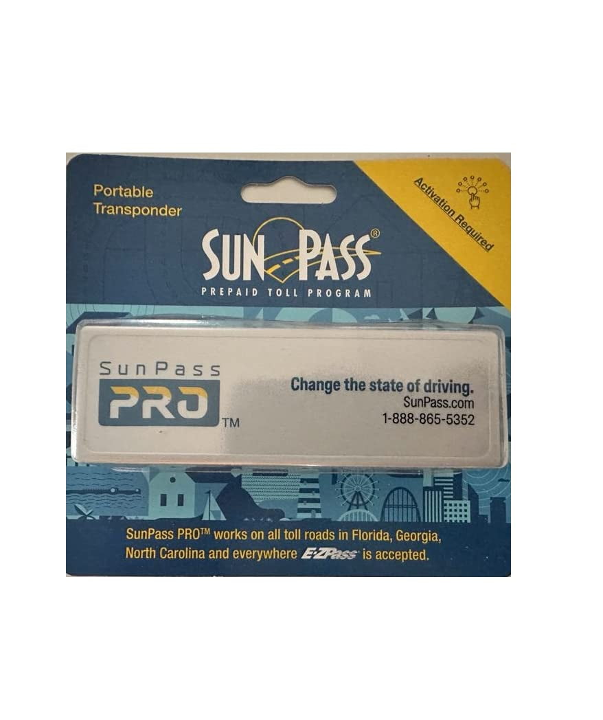 Sunpass Pro Portable Automotive Decorative Interior Hardware and Accessories