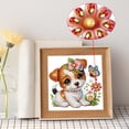 thumbnail image 2 of Diamond Painting Kit, Creative Diamond Art in Special Shapes like Flowers and Puppies, for Home Decor and Gifts 6.69 x 6.69 in, 2 of 7