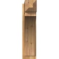 thumbnail image 2 of Ekena Millwork 8"W x 28"D x 32"H Thorton Rough Sawn Craftsman Outlooker, Western Red Cedar, 2 of 4