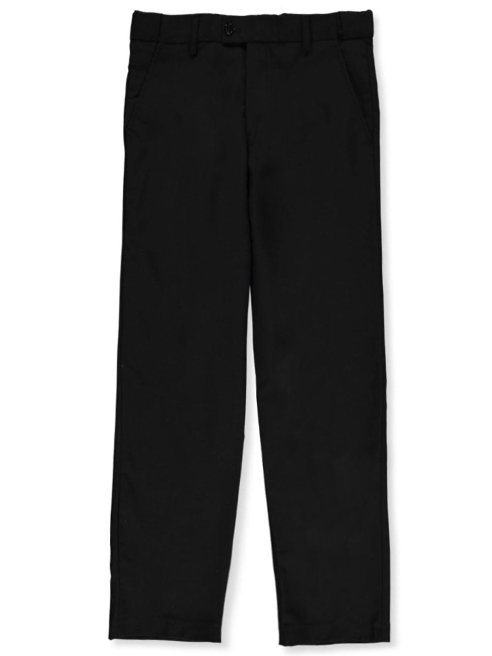 Kids World Husky Boys' Dress Pants black, 20 husky (Big Boys Husky