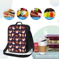 thumbnail image 4 of Honeii Turkey And Thanksgiving Print Insulated Lunch Bag, Reusable Lunch Box for Adult, Leakproof Cooler Bag for Work Office Travel Picnic, 4 of 7