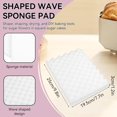 thumbnail image 3 of 2PCS Fondant Shaping Sponge Pad, Fondant Cake Foam Pad Sugar Flower Gum Paste Modeling Foam Tray Wave Sponge Mat Cake Decorating Tools for Kitchen Baking DIY, 3 of 8
