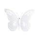 thumbnail image 1 of Figura decorativa de mariposa 3D para pared, adornos exquisitos, hermosa estatua de metal para Blanco, 1 of 9