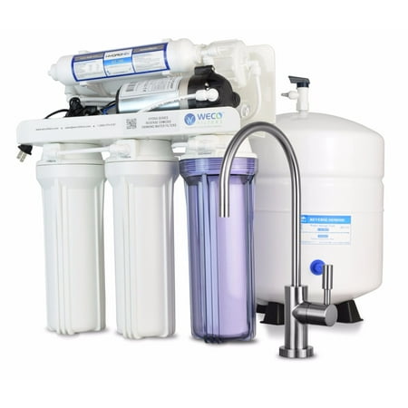 

WECO HYDRA-75PMP Reverse Osmosis Drinking Water Filtration System with Booster Pump