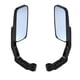 thumbnail image 5 of Ytze Espejo retrovisor, retrovisor para motocicleta, par universal, retrovisor para motocicleta, retrovisor plano, 8 mm 10 mm (fibra de carbono) para retrovisores para moto for retrovisores grande mot Amonsee No, 5 of 5