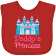 thumbnail image 3 of Inktastic Princess (Daddy's) Girls Baby Bib, 3 of 4