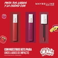 thumbnail image 4 of Maybelline Kit 3 Labiales líquidos Super Stay Matte Ink 5ml c/u, lipstick matte de larga duración, color intenso por hasta 16H, alta pigmentación, no transfiere, 4 of 8