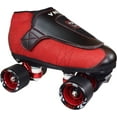 thumbnail image 1 of VNLA Patins Junior Code Rouge Jam pour Hommes et Femmes - Patins à Roulettes Unisexes pour Intérieur pour Tours et Jam Patinage - Rouge/noir (Hommes 7 / Femmes 8), 1 of 10