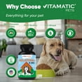 thumbnail image 6 of Vitamatic Melatonin for Dogs - 6 mg - 120 Beef Flavored Chewable Tablets, 6 of 9