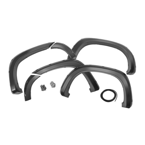 Rough Country Pocket Fender Flares for 19-21 Chevy Silverado 1500 - F-C11911A Fits select: 2019-2023 CHEVROLET SILVERADO
