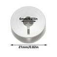 thumbnail image 5 of 100Pieces Aluminum Bobbins Sewing Machine Coil Roller Sewing Machine Tailoring, 5 of 6