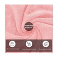 thumbnail image 2 of Juego De Toallas De Baño Absorbente Fácil Secado 6pzs Rosado, 2 of 5