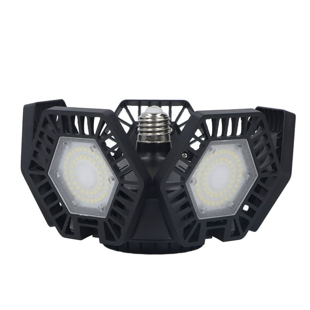 Lumière d'Atelier, Lumière de Garage LED Plafond Travail Lumière Déformable Robuste et Durable