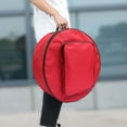 thumbnail image 6 of Drum Storage Case,Bass Drum Case Drum Bag Case Cover Backpack,Bass Drum Protection Adjustable Shoulder Strap,Snare Drum Bag Case Shoulder Strap Drum Bag,Drum Percussion Parts Accessory Red, 6 of 8