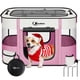 thumbnail image 1 of Corralito para Mascotas Siedihit para Perros y Gatos, Portátil para Exterior e Interior, Rosa, 1 of 6