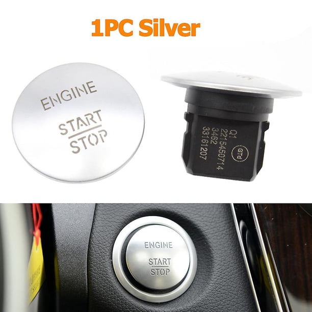 Benz Engine Button Keyless One-click Engine Ignition Start Stop Switch Button For Mercedes ...