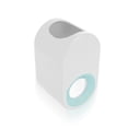 thumbnail image 1 of Aparapo de pasta de dientes automática Soporte de cepillo de dientes de pared de pared desmontable Dispensador lavable desmontable Punch Accesorios gratuitos Beige Blanco Cielo azul AweSitey HA028361-04B, 1 of 7