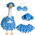 thumbnail image 2 of Gmogad Summer Goose Hawaiian Bikini Outfits - Waterproof Outdoor Yard Decoration Costume Set, Festive Beach Theme for Pool Party Garden Patio, Cute Seasonal Holiday Display, 2 of 9