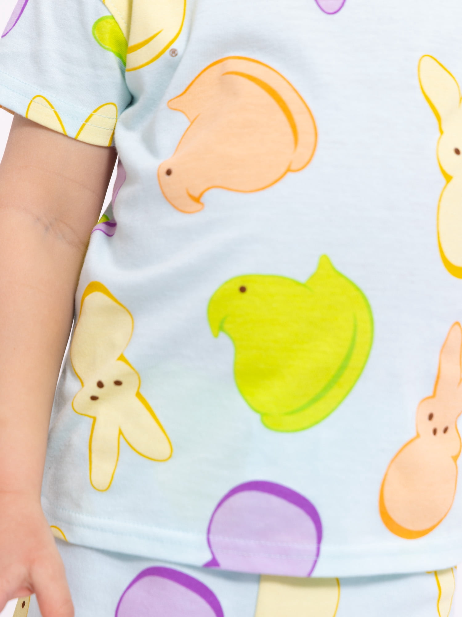 Peeps Toddler Easter Graphic Tee and Shorts Set, 2-Piece, Sizes 12M-5T