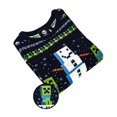 thumbnail image 3 of Minecraft Boys/Girls Snowy Knitted Ugly Christmas Sweaters, 3 of 6