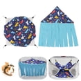 thumbnail image 1 of Cama oscilante para mascotas, escondite de conejillo de indias, jaula pequeña para mascotas colgante, cama cálida hecha a mano con cuidado Jadeshay A, 1 of 8