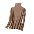 thumbnail image 4 of Haut pour Femmes, Chandail à Col Roulé à Manches Longues Décontracté, Loungewear pour Femmes, 4 of 5