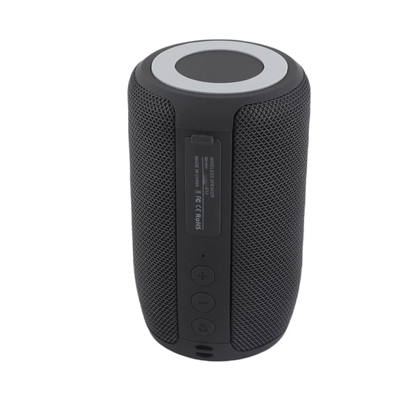 Suodoka S32 Portable Wireless Bluetooth Speaker, 5W Subwoofer Outdoor Sound Box with TF Card U Disk Reader & AUX-IN, Rechargeable Battery, Travel Mini Loudspeaker for Home Party and Camping, Black