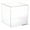 Clear Base, variant on Plymor Clear Acrylic Display Case with Black Base (Mirror Back), 10" x 10" x 10"