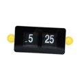 thumbnail image 2 of Página automática de mesa de mesa automática Página automática Turning Creative Home Decor Ornament Digital Display para el dormitorio de la sala de Amarillo negro, 2 of 8