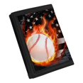 thumbnail image 2 of Uourmeti Trifold Card Wallet, Polyester Fabric Little Boys Wallet for Outdoor Sports, Foldable Large Capacity Children's Wallet, 2 of 6