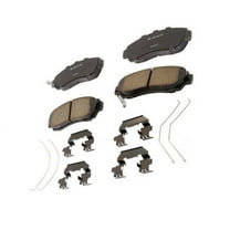 Acdelco 17D1521CHF1 Disc Brake Pad   Bonded, Ceramic, Revised F1 Part