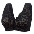 thumbnail image 5 of Ropa interior de estilo nuevo para mujeres de mediana edad y mayores, sujetador push-up con hebilla abierta en la parte delantera, de talla grande, antiflacidez, cómodo y sin dejar rastro, 5 of 5