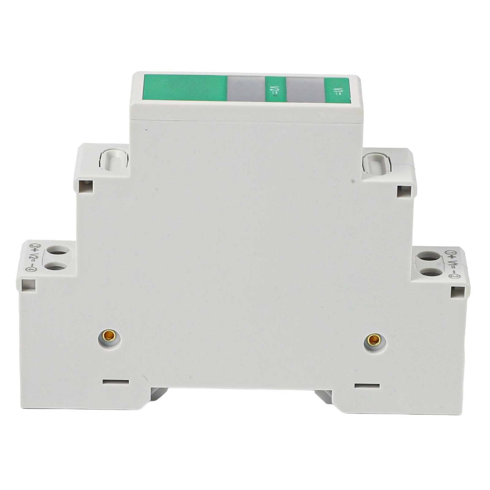 2/3Way for Din Rail Mount Voltage Meter DC11V-310V LED Digital Display Detector